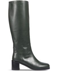 LK Bennett - Claude Block Heel Rounded Square Toe - Lyst