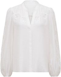 Forever New - Tegan Trim Blouse - Lyst