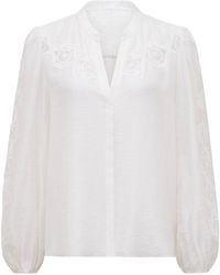 Forever New - Tegan Trim Blouse - Lyst