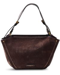 Gianni Chiarini - Bloom Suede Shoulder Tote Bag - Lyst