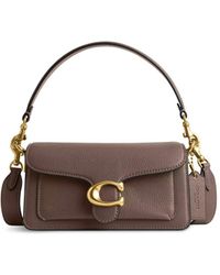COACH - Women's Polished Pebble Leather Tabby Shoulder Bag 20 - Lyst