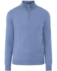 GANT - Superfine Half-Zip Jumper - Lyst