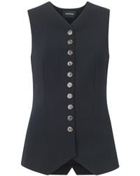 Whistles - Women's Cora Crepe Waistcoat - Lyst