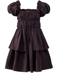 Damson Madder - Lyza Mini Dress - Lyst
