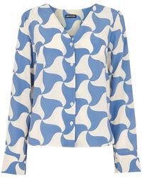 Whistles - Women's Spun Triangle Blouse - Lyst