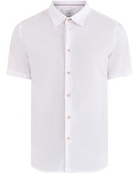 Paul Smith - Boxy Oxford Short Sleeve Shirt - Lyst