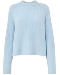 Whistles - Aria Mix Crew Knit - Lyst