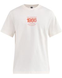 The North Face - Track Graphic T-Shirt Cream - Lyst