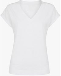 Whistles - Willa Organic Cotton-jersey T-shirt - Lyst