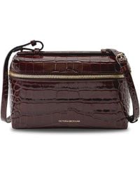 Victoria Beckham - Dorian Vanity Mini Bag Burgundy - Lyst