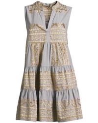 Kori - Women's Cotton Classic Triangle Mini Dress - Lyst