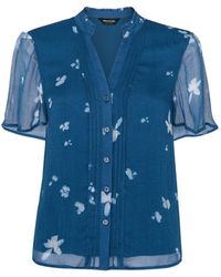 Whistles - Sun Bleached Floral Blouse, Viscose - Lyst
