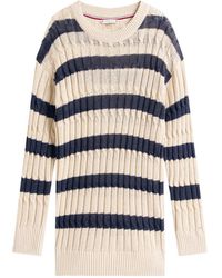 Tommy Hilfiger - Blend Cable Knit Relaxed Jumper - Lyst