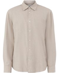 SELECTED - Organic Noah Brushed Twisted Shirt - Lyst