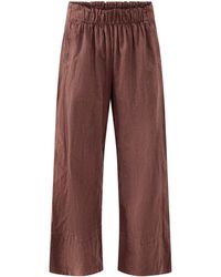 Free People - Days End Pull On Wide Leg Trousers - Lyst