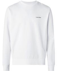 Calvin Klein - Blended Interlock Sweatshirt - Lyst
