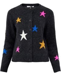 Chinti & Parker - Star Round Neck Cardigan - Lyst