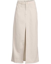 Free People - Women's Come As You Are Denim Maxi Skirt - Lyst