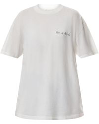 Anine Bing - Women's Walker Tee Lyrics - Lyst