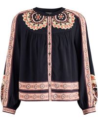 Ba&sh - Valda Printed Blouse Multi - Lyst