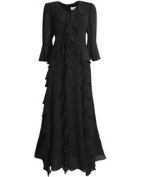 James Lakeland - V-Neck Ruffle Dress - Lyst