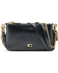 COACH - Audrey Refined Calf Crossbody Bag - Lyst