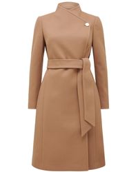 Forever New - Women's Brodie Funnel Neck Coat - Lyst