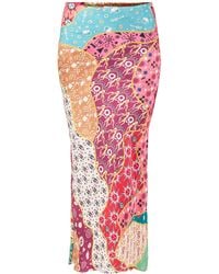 Never Fully Dressed - Pastel Morocco Dorris Skirt - Lyst