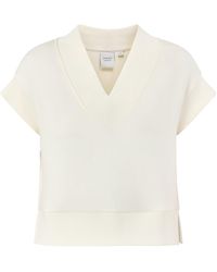 Varley - Gracee V Neck Tank Cream - Lyst