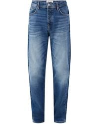 Only & Sons - Edge Performance Organic Cotton Blend Straight Jeans - Lyst