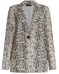 James Lakeland - Python Print Blaser - Lyst