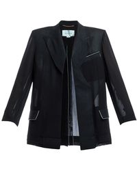 Victoria Beckham - Women's Fold Detail Tailored Jacket - Lyst