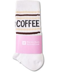 Mardy Bum Active Club - Coffee Please Socks - Lyst