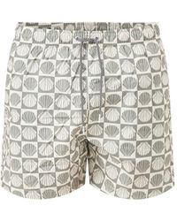 Boardies - Mid Length Swim Shorts Khaki - Lyst