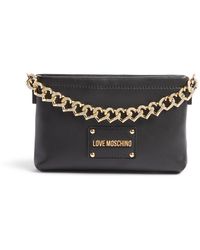 Love Moschino - Women's Heart Chain Shoulder Bag - Lyst