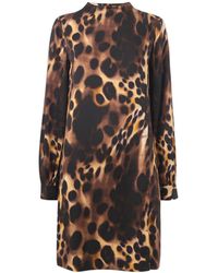 Whistles - Women's Misty Leopard Cleo Dress - Lyst