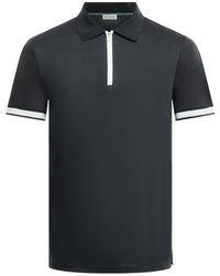 Sandbanks - Men's Silicone Zip Polo Shirt - Lyst