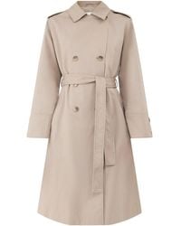 SELECTED - Organic Blend Kensington Trench Coat - Lyst