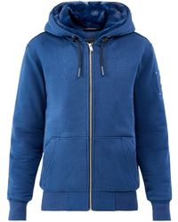 Moose Knuckles - Classic Bunny Zip Hoodie Nightfall - Lyst