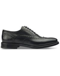 Sole - Elcho Brogue Shoes, Leather - Lyst