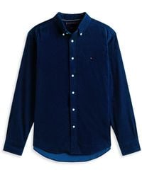 Tommy Hilfiger - Regular Fit Flag Embroidery Corduroy Shirt - Lyst