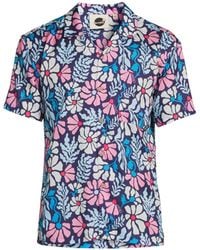 Boardies - Men's Mellow Floral Short Sleeve Shirt - Lyst