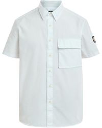 Belstaff - Men's Scale Short Sleeve Shirt - Lyst