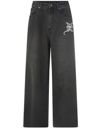 Ed Hardy - Varsity Cross Badge Xxtra Fit Jeans - Lyst