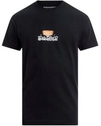 Maharishi - Men's Abundance Dragon Circle T-shirt - Lyst