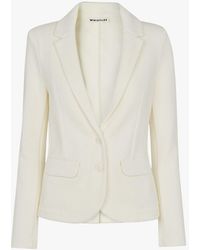 Whistles - Women's Slim Jersey Jacket - Lyst