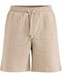 Only & Sons - Seersucker Jogger Shorts - Lyst