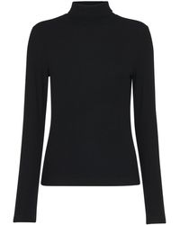 Whistles - Essential Ribbed Polo Jumper - Lyst