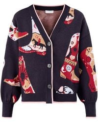 Never Fully Dressed - Cowboy Boots Cardigan - Lyst