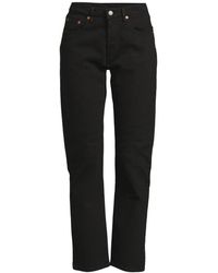 Levi's - Women's 501 Original Crop Jeans - Lyst